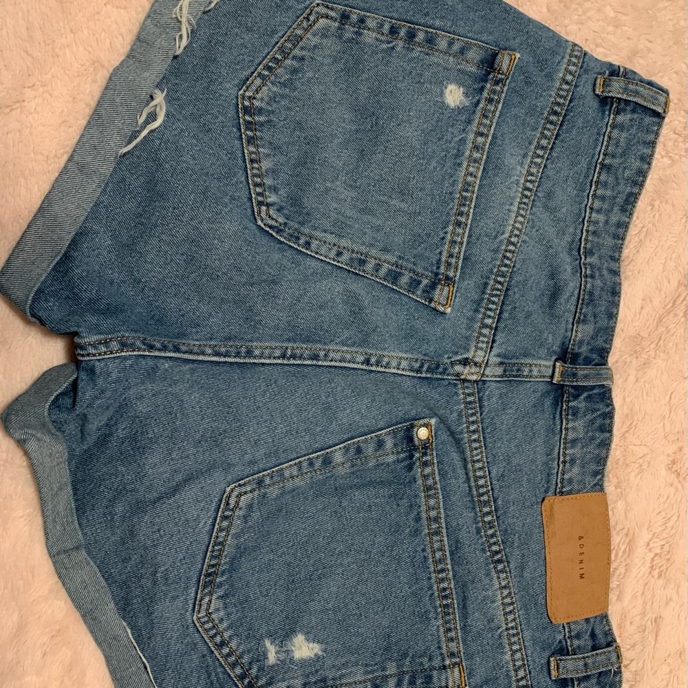 Denim shorts